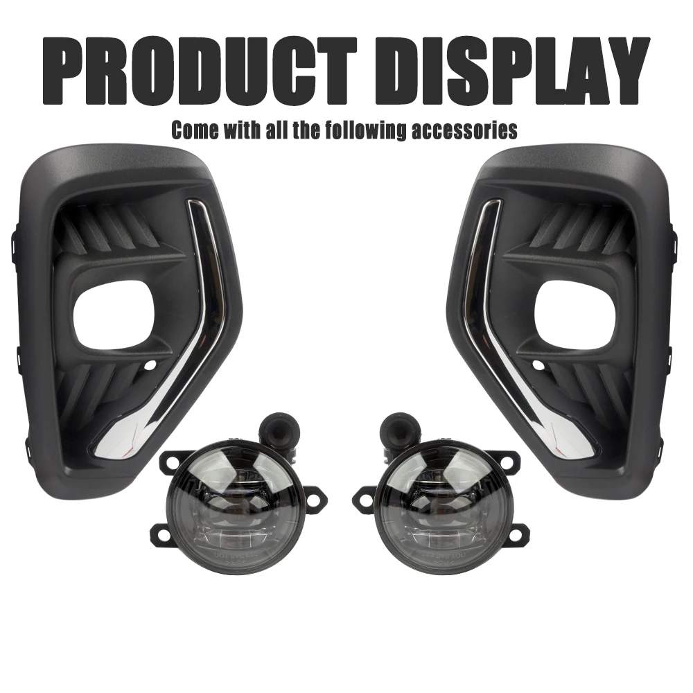 

Комплект обновления противотуманной фары переднего бампера для Ford Escape 2023-2024, версия, дополнительный комплект противотуманных фар