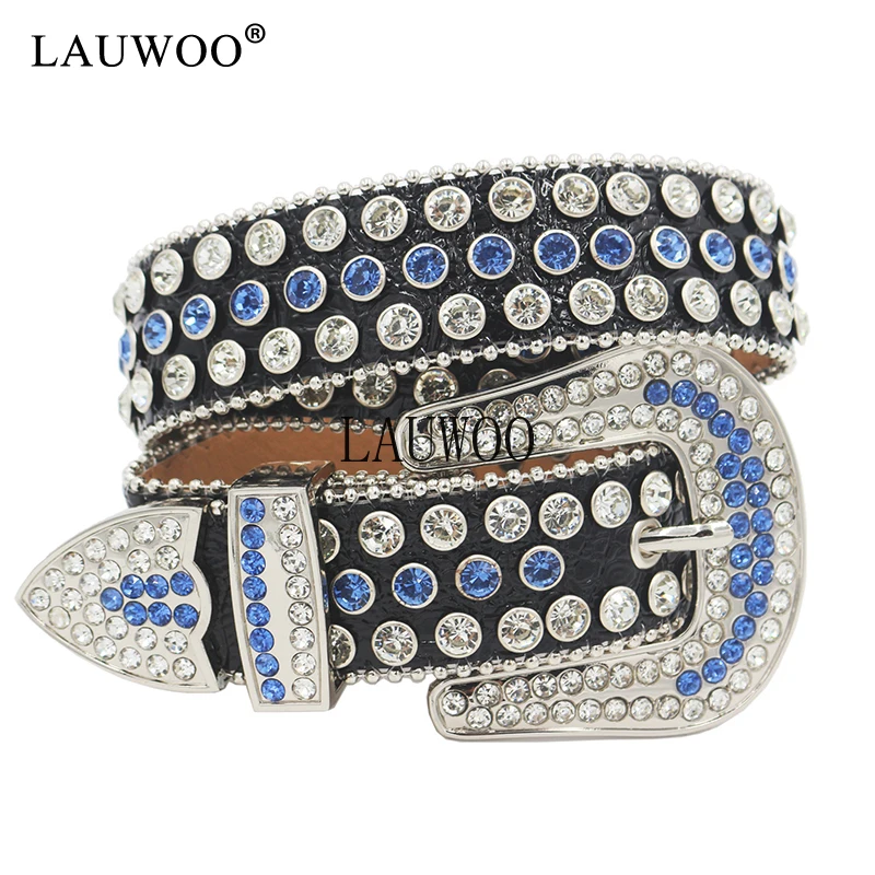 Новый Популярный ковбойский ремень в западном стиле модный роскошный с шипами из
