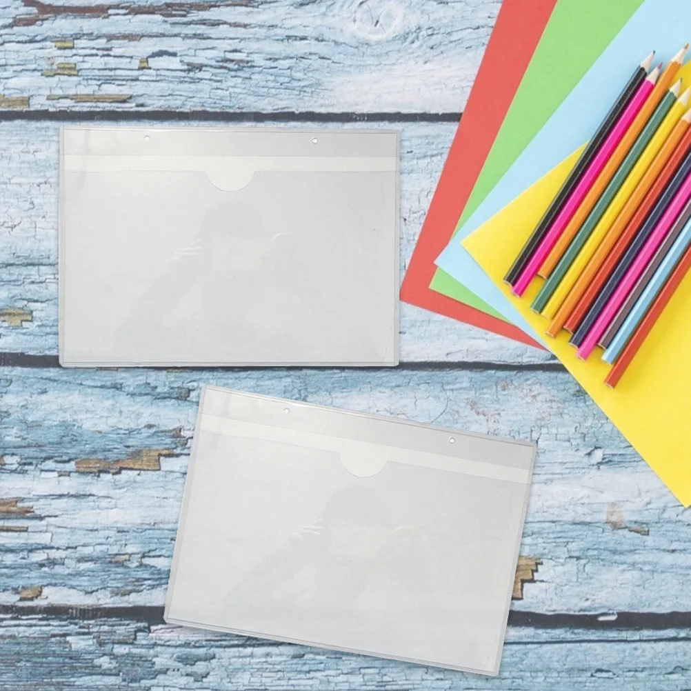 20 шт. самоклеящиеся карманные принадлежности для упаковки рукава карманы