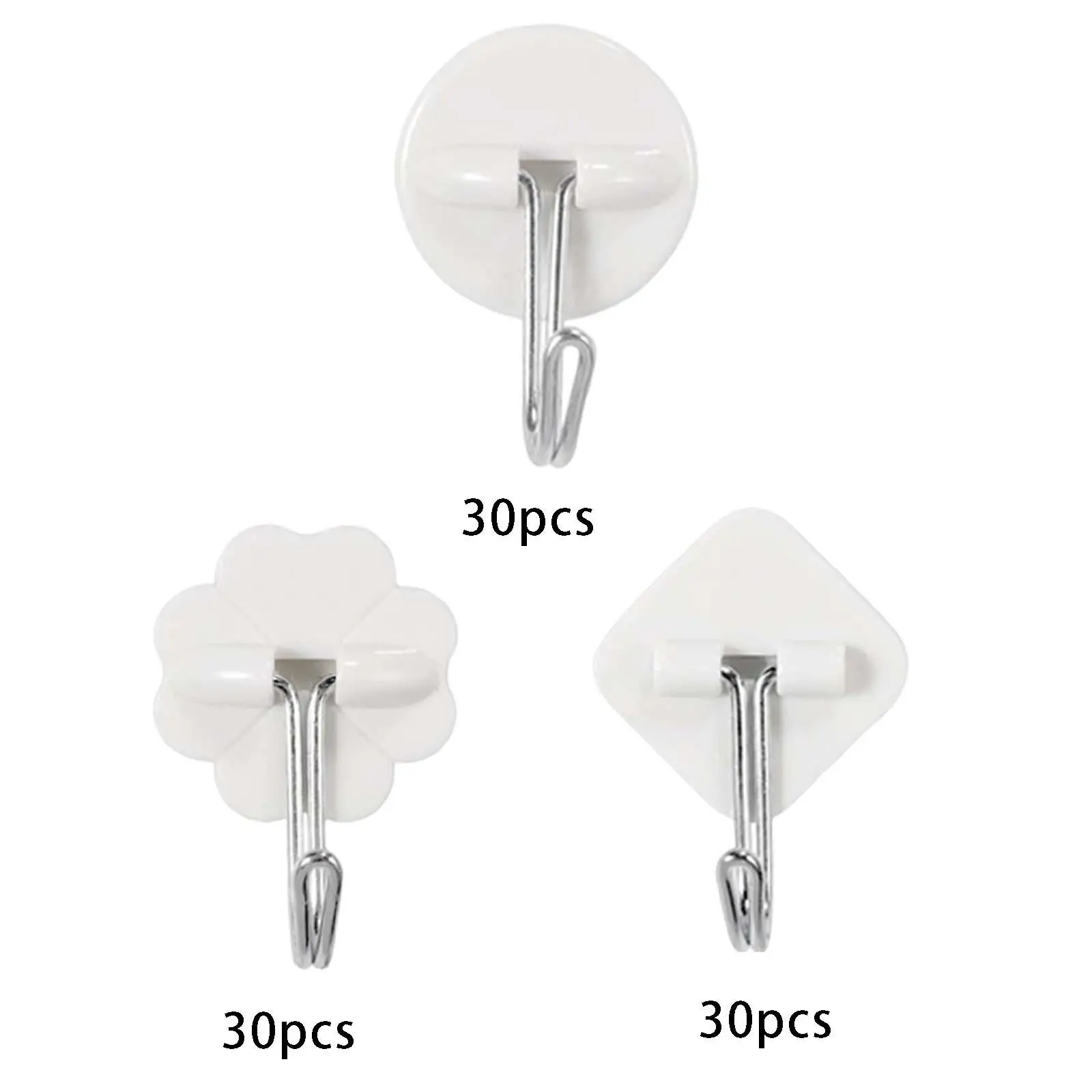 

Wall Mounted Wall Hooks Single Prong Coat Hooks Coat Key Hooks Towel Hook for Office Living Room Bedroom Closet Bathroom