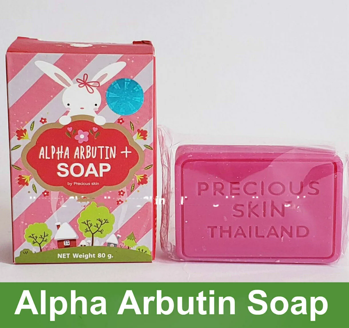 

Alpha Arbutin PLUS Soap 80g Deep Nourishing and Brighten Up Skin