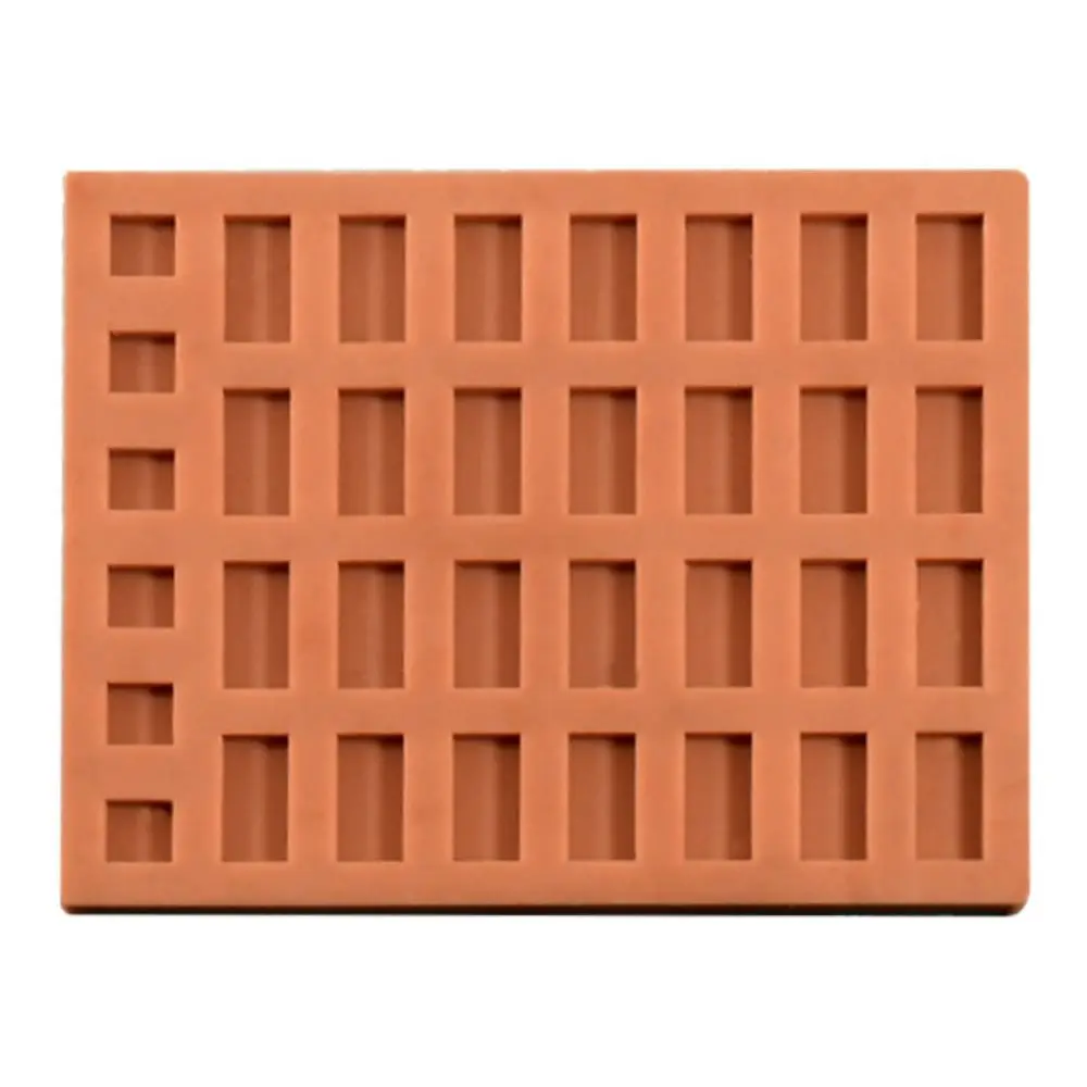 

Силиконовая форма для мини-кирпичей, красная