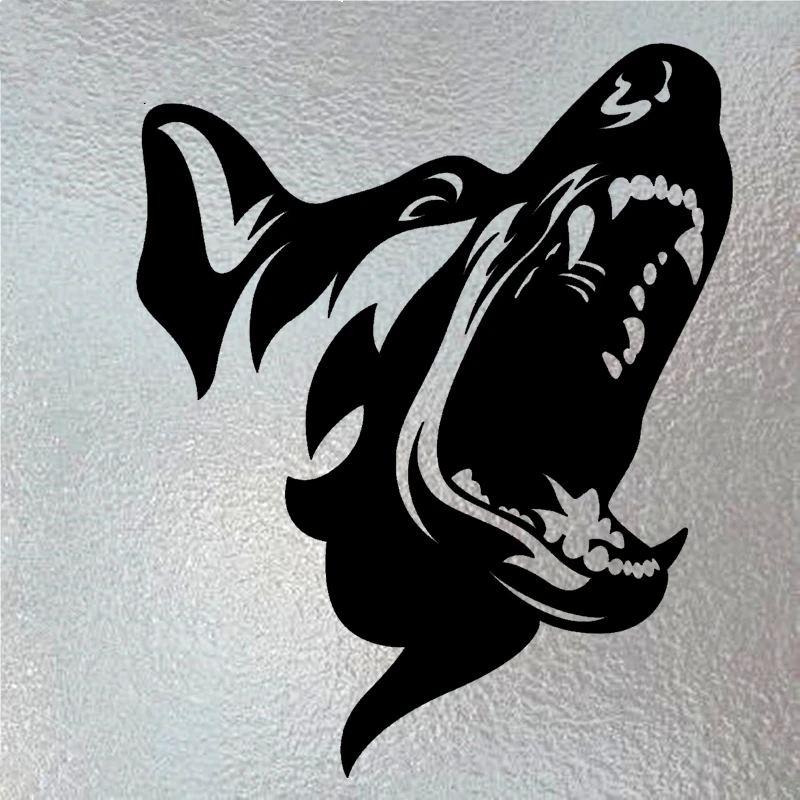 

Наклейки на автомобиль в виде животных немецкой овчарки, водонепроницаемые солнцезащитные наклейки, автомобильные аксессуары из ПВХ, 15 см * 12 см