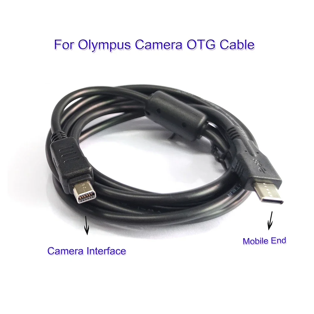 Фото 1,5 м CB-USB5 CB-USB6 12-контактный кабель USB/Type-C OTG для камеры Olympus SZ-10 SZ-11 SZ-14 SZ-20 EPL8 EP5 EM5 EM10 TG4 TG3 TG2 TG1 №5