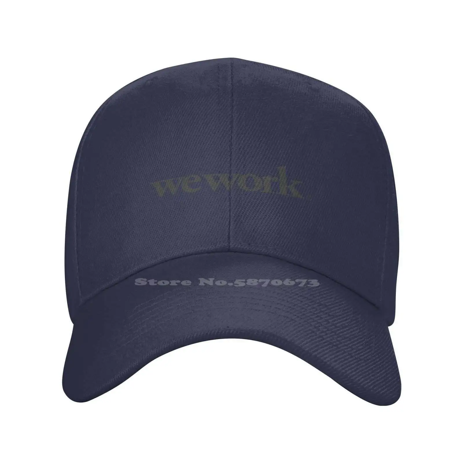 

WeWork logo Fashion quality Denim cap Knitted hat Baseball cap