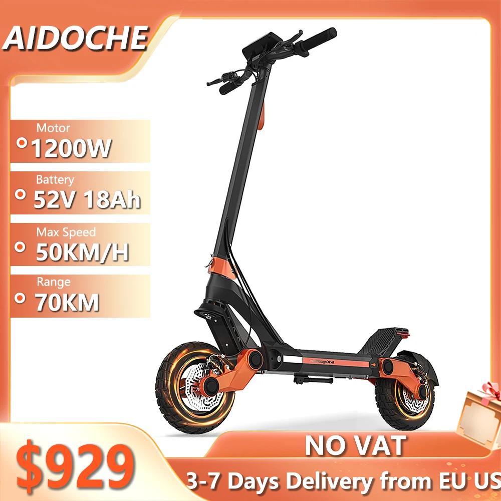 

Электрический скутер 1200 Вт, 52 в, 18 А/ч, до 50 км/ч, диапазон 60 км/ч, электрический скейтборд, складной электрический самокат для взрослых