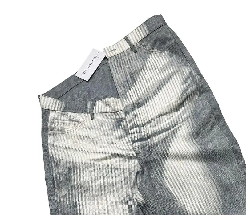 2024 новые классические джинсовые зауженные прямые штаны на молнии Y Project хлопковые