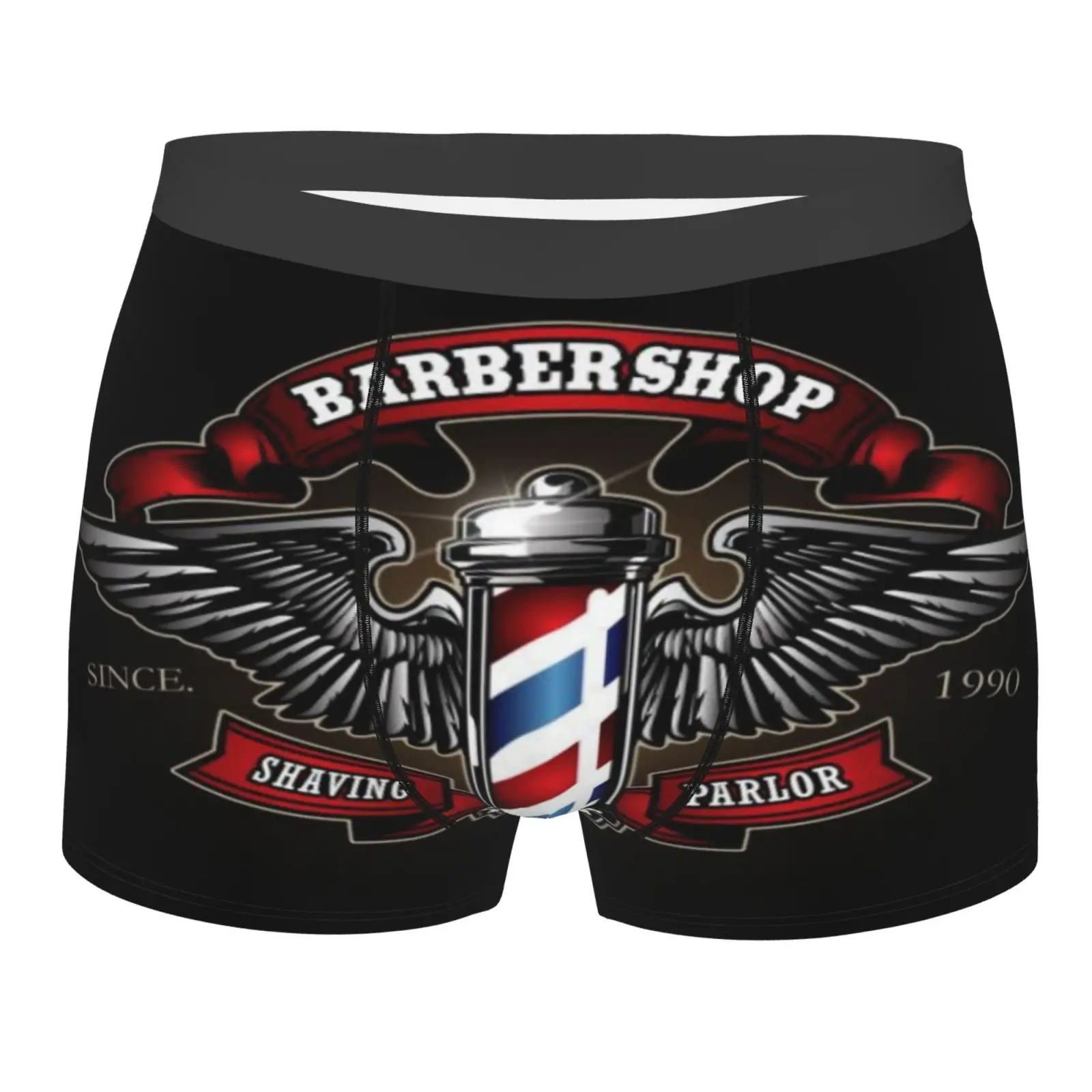 

Мужские трусы с карманом для парикмахерской 233, мужское нижнее белье, мужские и женские трусы с принтом, мужское нижнее белье из полиэстера, ...