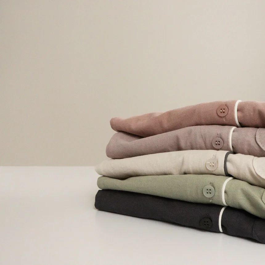 Freely Move Children Pajamas Set Kids Baby Girl Boys Casual Clothing Lapel Children Sleepwear Pajamas Sets Children Clothing