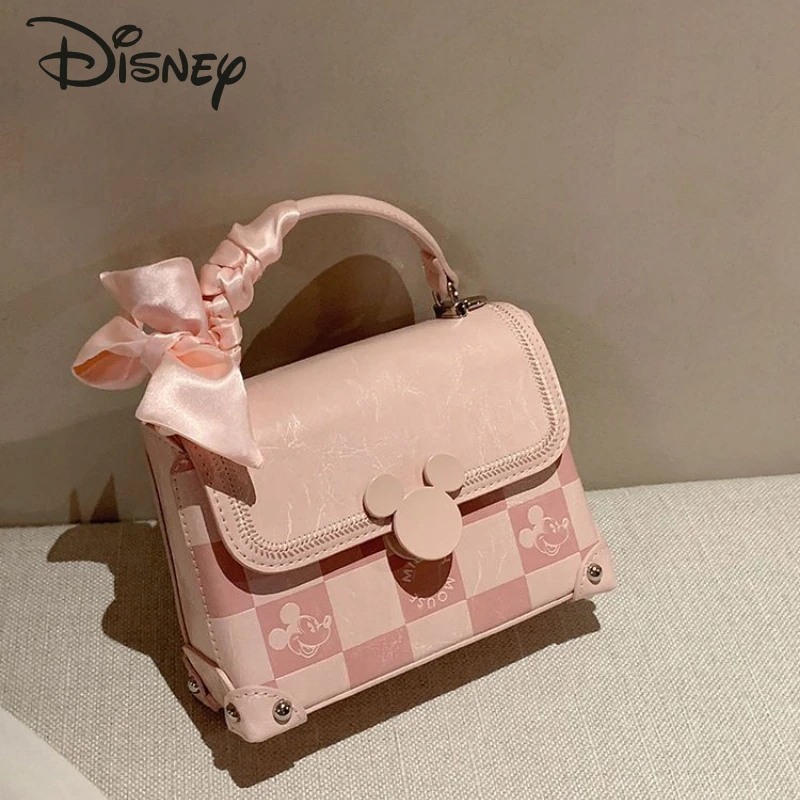 Disney Mickey's New Women's Handbag Fashionable and Advanced Girls' Shoulder Bag Small Fresh and Versatile Women's Crossbody Bag