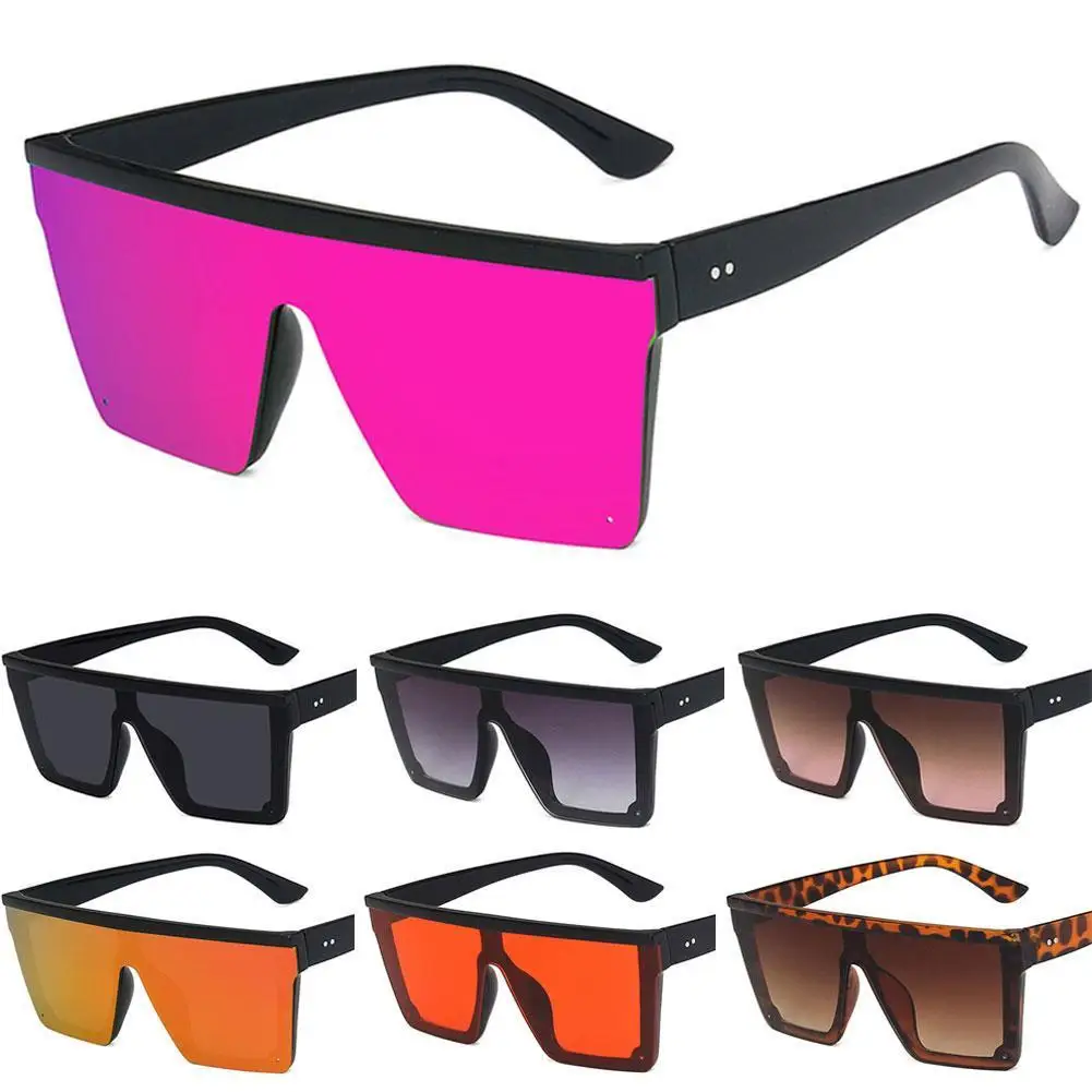 

Fashion Brand Design New Sunglasses Woman Flat Top Square Luxury Sun Glasses Vintage UV400 Sunglass Shades Eyewear Oculos De Sol