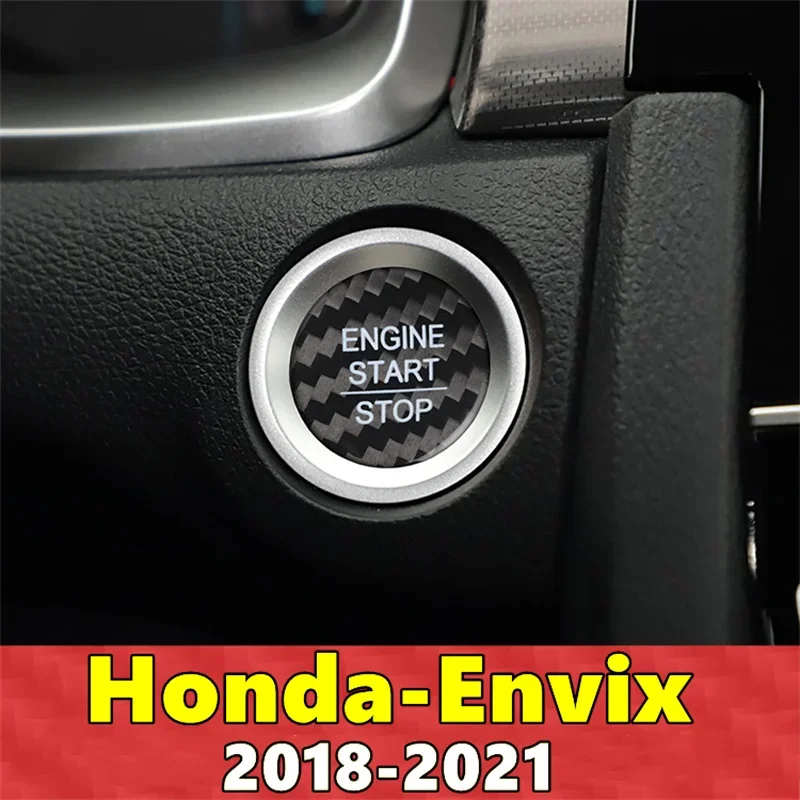 Для Honda Envix автомобильный двигатель кнопка запуска и остановки наклейка из