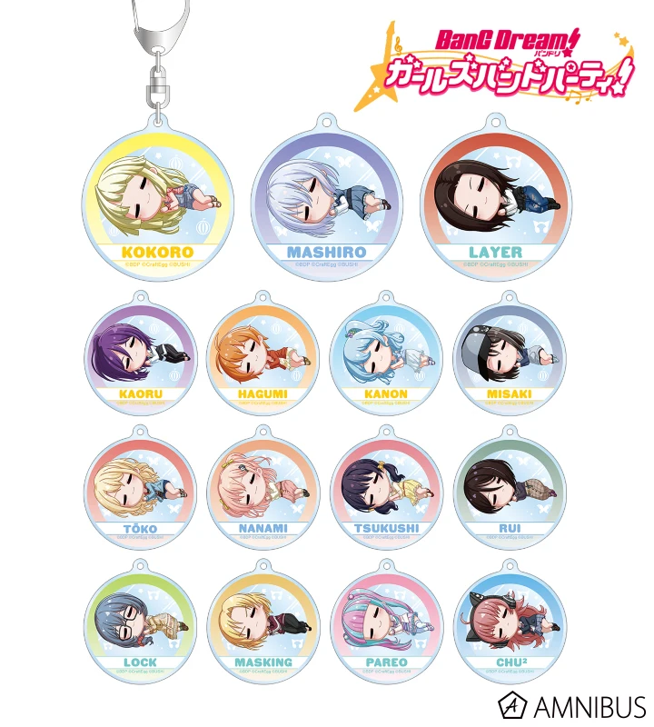 10 см мультфильм аниме BanG Dream акриловые подставки фигурка Toyama Kasumi Hanazono Tae Ushigome Rimi