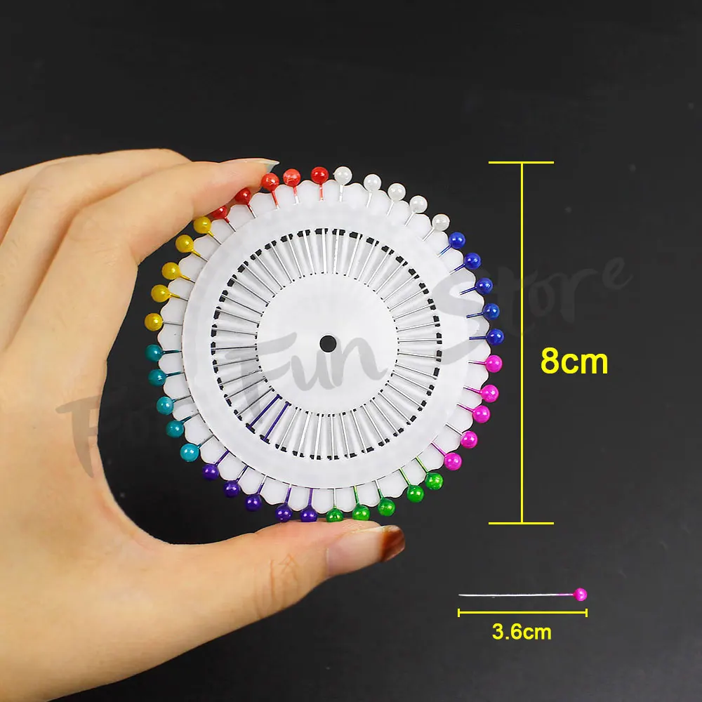 480 шт. разноцветные иглы для шитья жемчужин