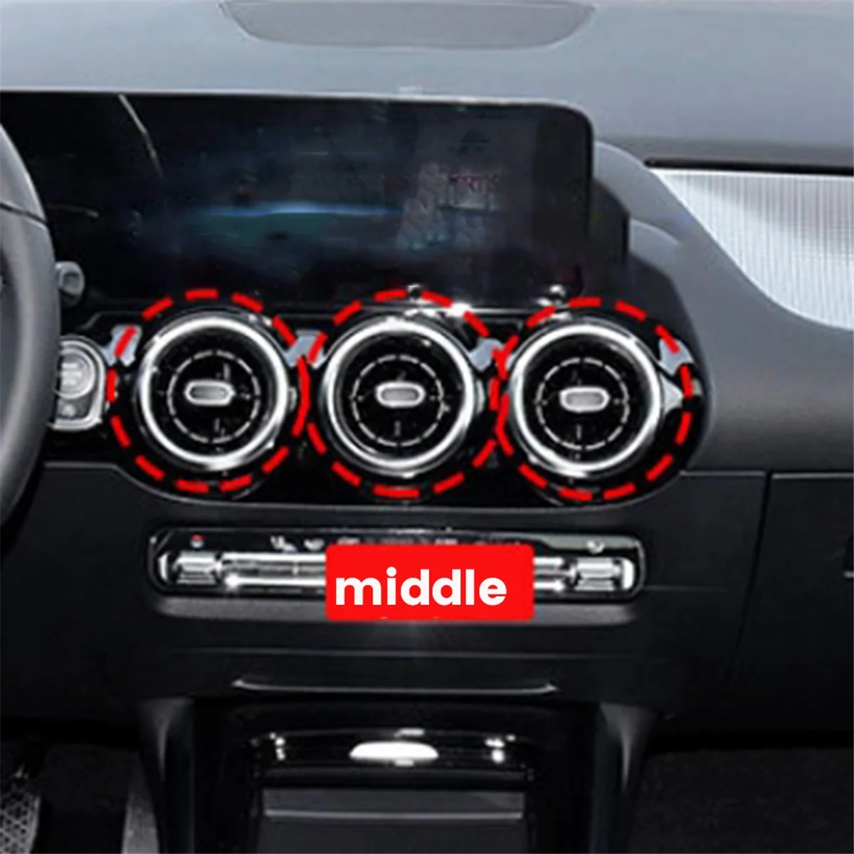 Центральная консоль автомобиля вентиляционные отверстия кондиционера в сборе