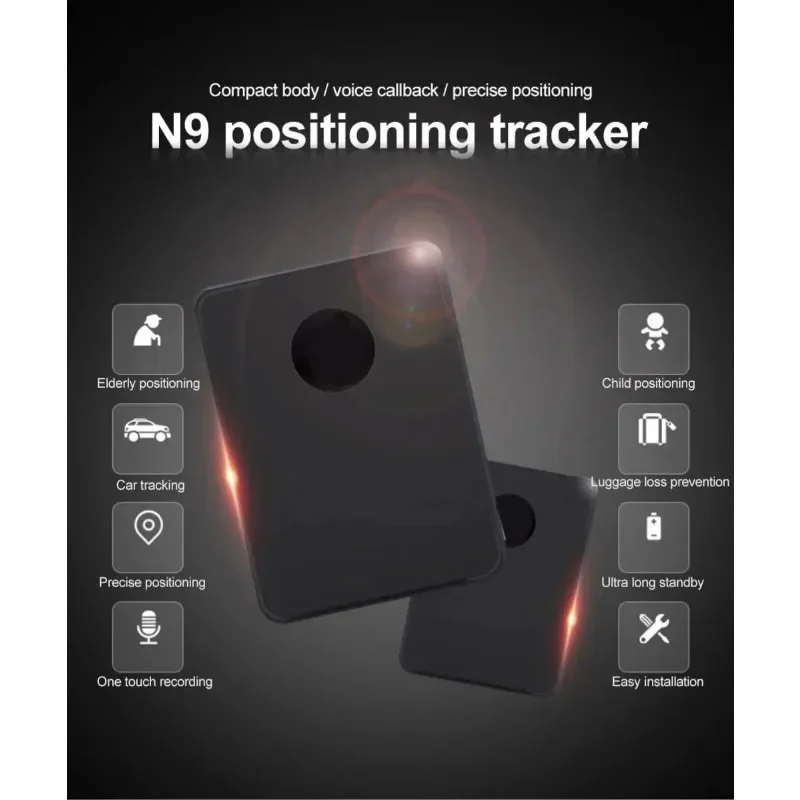 N9 МИНИ GPS-трекер GSM 2G АУДИО ЛЮБЧ 2x ДАТЧИК МИКРОФОН Ушные ошибки Устройство