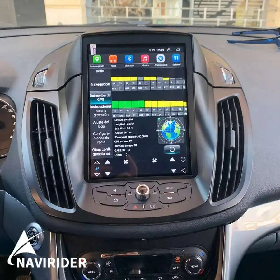 

256 ГБ Android 13 Автомобильный GPS-навигатор видеоплеер для Ford Focus 3 MK3 Carplay радио мультимедиа Тесла экран Mk 3 салон 2012-2018