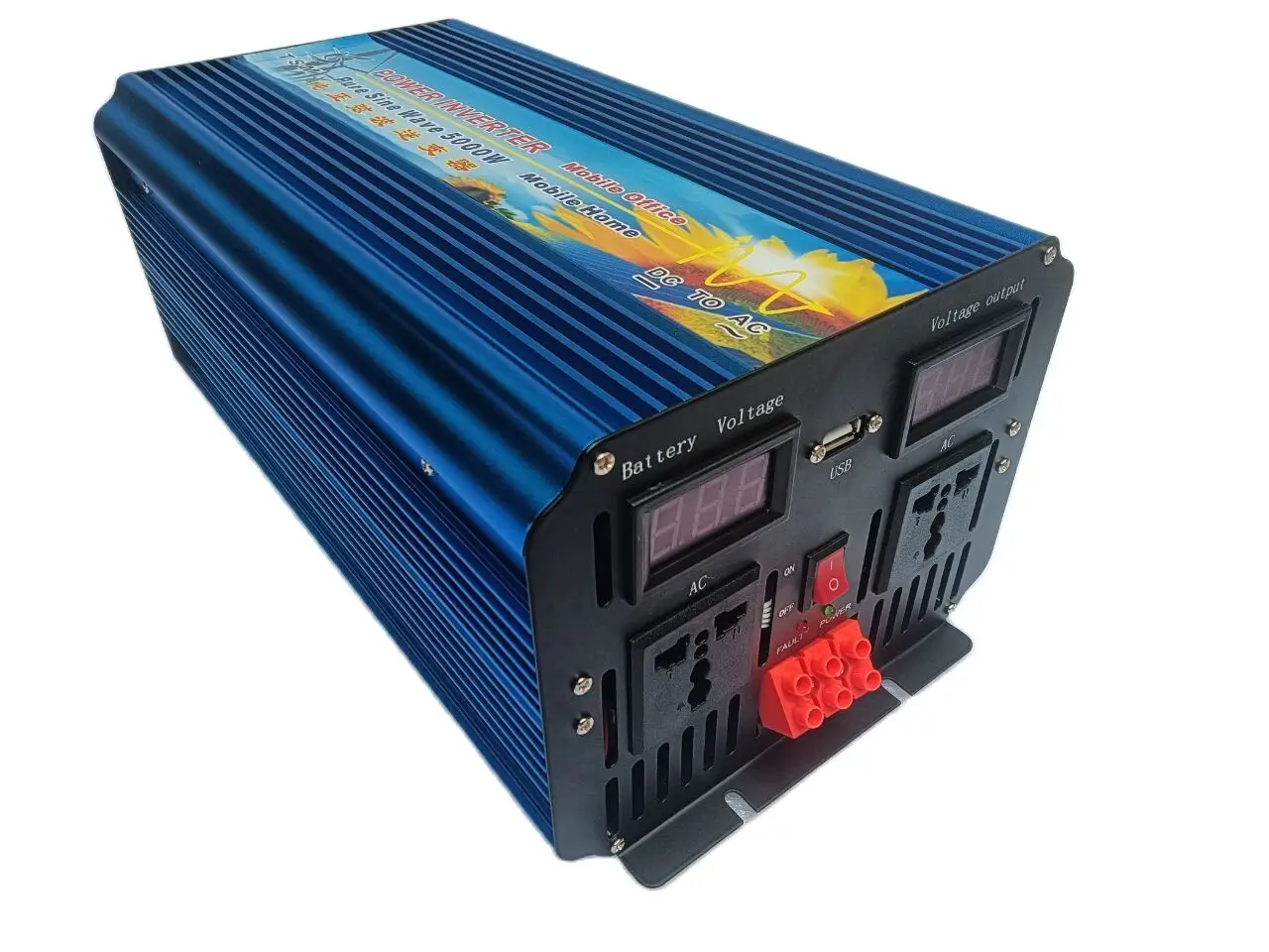 

5KW DC 24V to AC 110V 60HZ 5000W INVERSOR SOLAR DE ONDA SINAIS PURA
