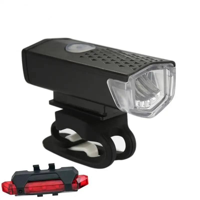 

Bicycle Light USB LED Rechargeable Set Mountain Cycle Front Back Headlight Lamp Flashlight Bike Light Front Back Cycling Light