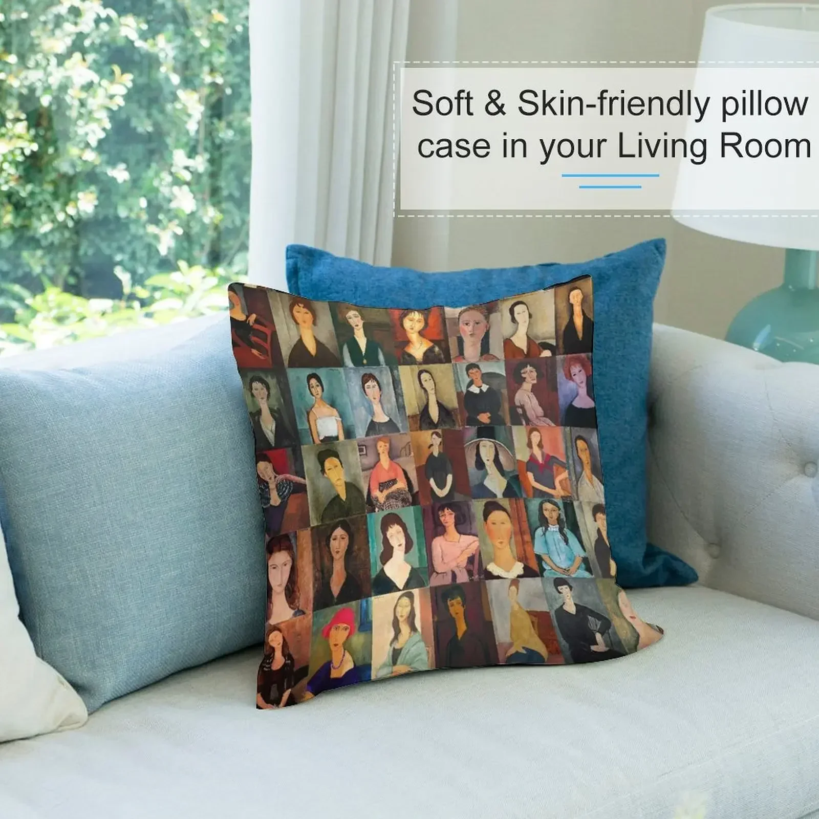 Подушки Amadeo Modigliani декоративные подушки наволочки декоративная подушка