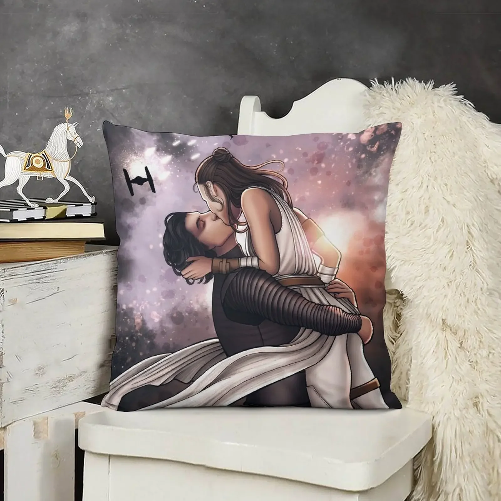 Рейло - Подушка Battle Kiss Подушки для дивана Рождественская подушка