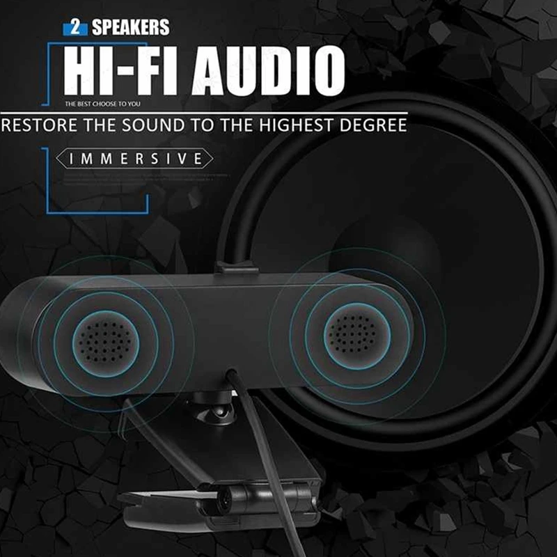 

Webcam 1080P Mini Webcam 4K Full HD Webcam With Mic 30Fps USB Webcam For Auto Focus PC Laptop Video Camera