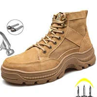 mens safety shoes work sneakers indestructible work safety boots winter shoes steel toe shoes sport safty shoes dropshipping
