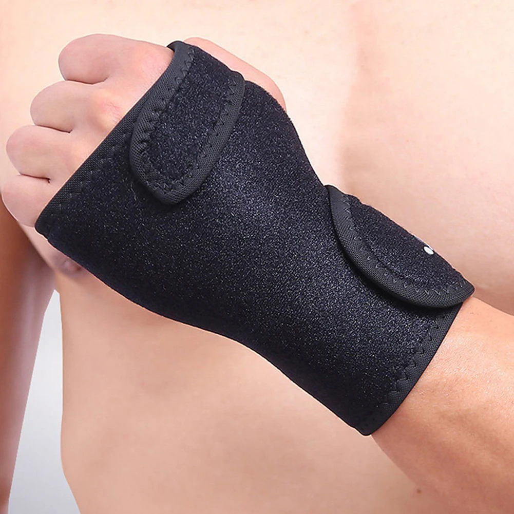 

1PC Elastic Sports Tennis Wristband Removable Adjustable Steel Wristband Arthritis Sprain Carpal Tunnel Splint Wrap Protector