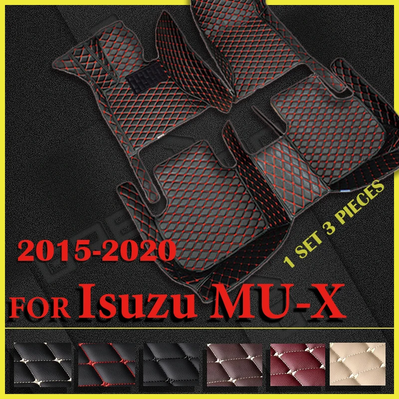 

Car Floor Mats For Isuzu MU-X Five Seats 2015 2016 2017 2018 2019 2020 Custom Auto Foot Pads Carpet Cover Interior Accessories