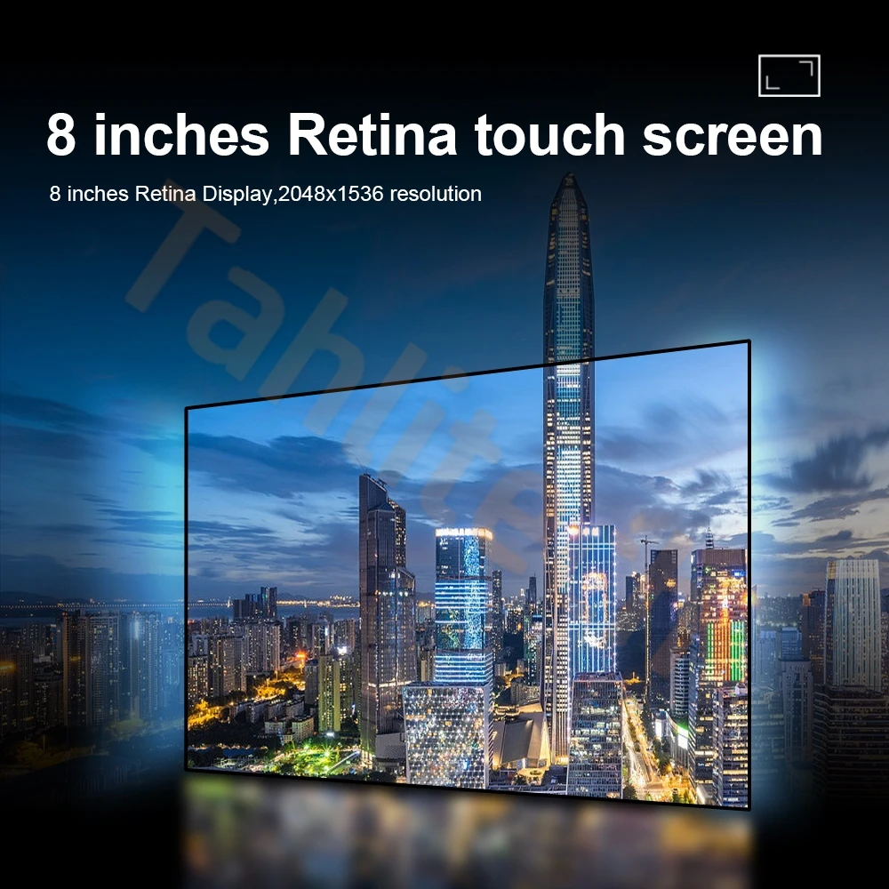 Фото Тестер видеонаблюдения 8K HD с 8-дюймовым дисплеем, инструмент для тестирования IP-камер 2K с поддержкой VGA, HDMI, CVI, TVI, AHD, SDI, POE++ и SPF для систем безопасности №3