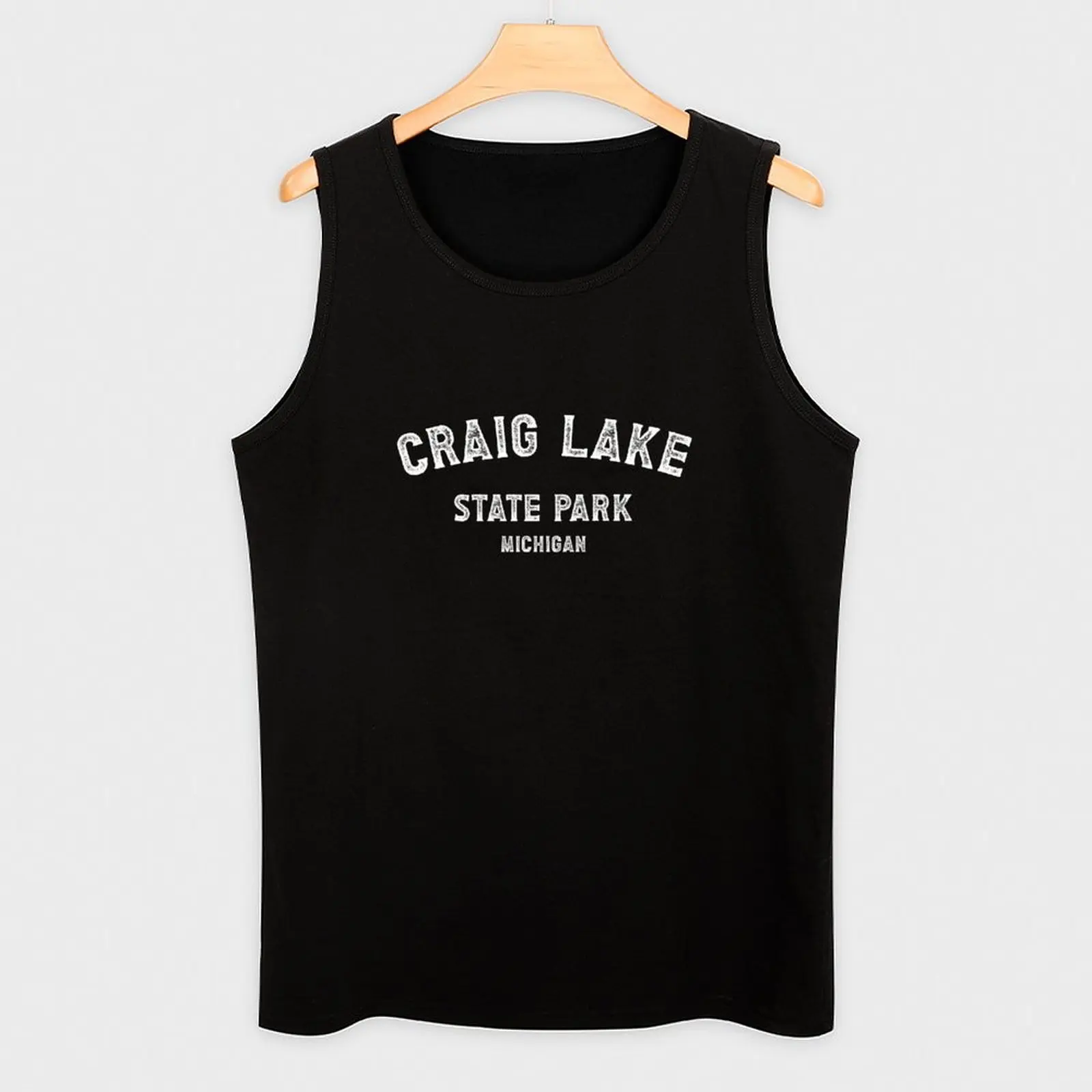 Craig Lake State Park Мичиган Майка без рукавов куртки футболки мужские