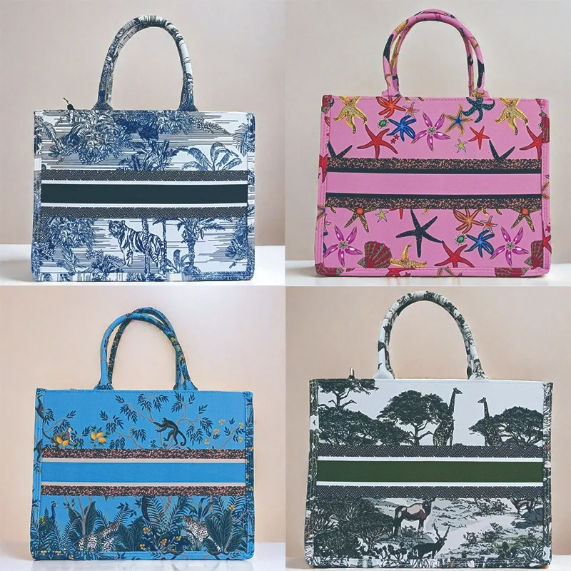 Холщовая Сумка-книжка с индивидуальным принтом и именем большая вместимость