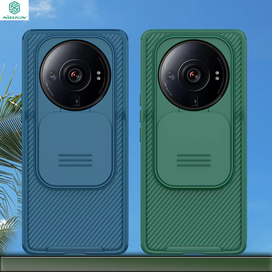 

NILLKIN For Xiaomi mi 12S Ultra Case Slide Cases Camera Protection Case Cover Anti-skid Cover For Xiaomi mi 12S Ultra