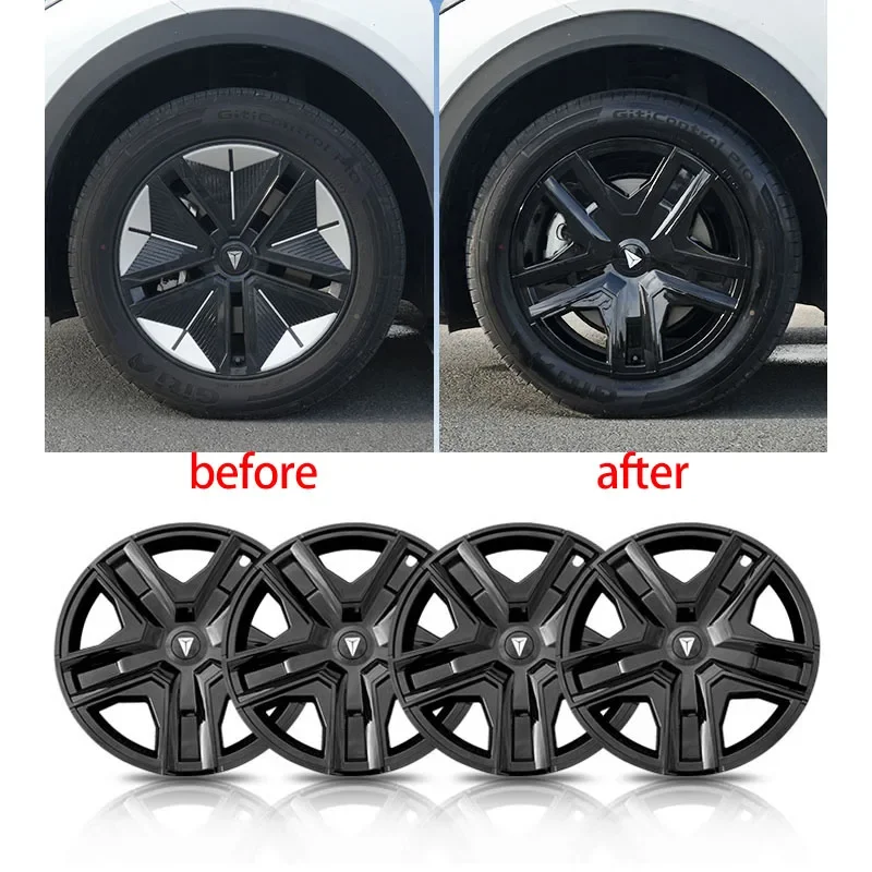 4 шт. для Changan Deepal SL03 2023-2024 S07 S7 крышка ступицы колеса 19-дюймовая украшение