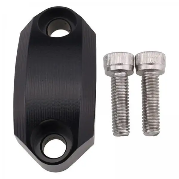 

2X Motorcycle Master Cylinder Clamp Cover for 22mm Handlebar