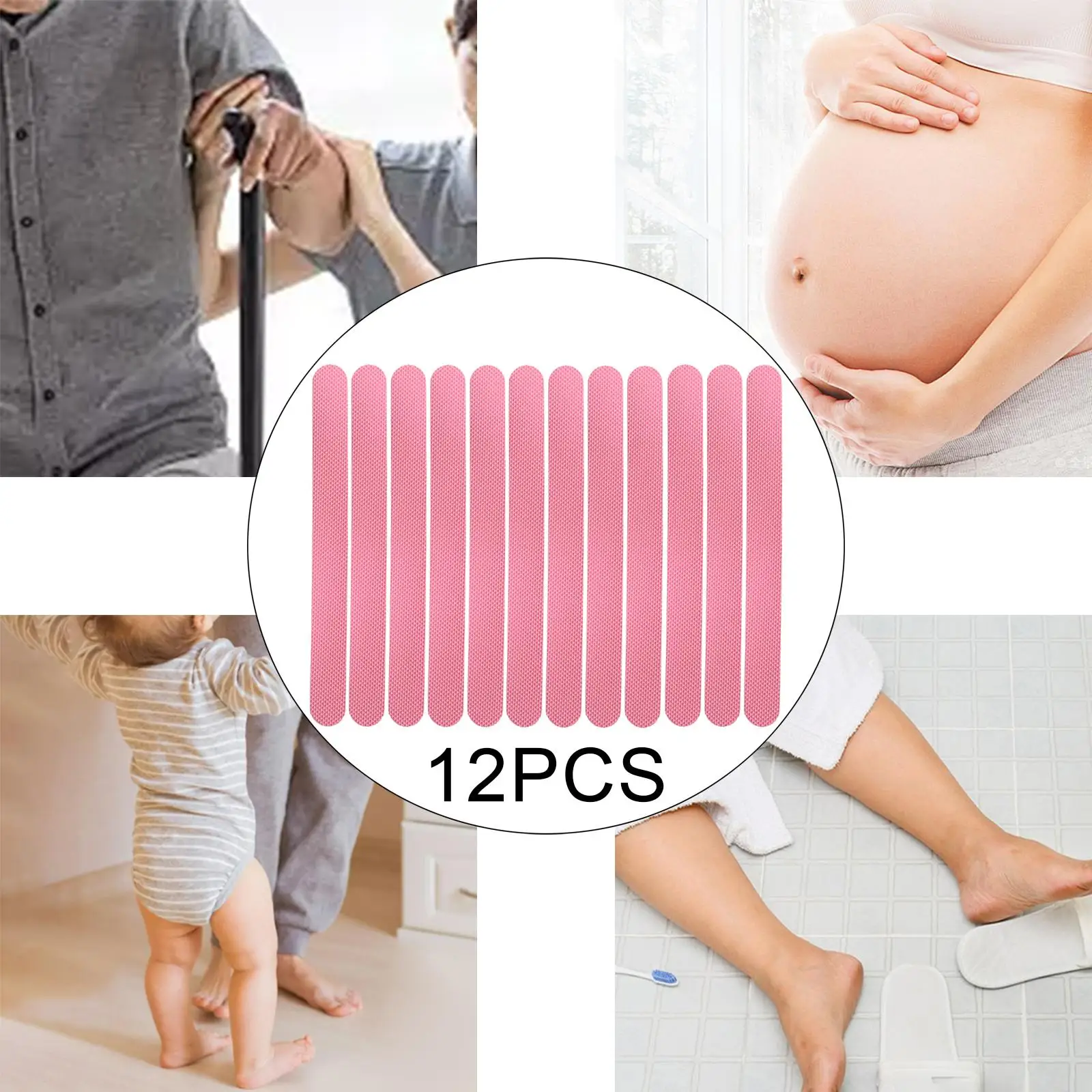 12 шт. Нескользящие наклейки для душа