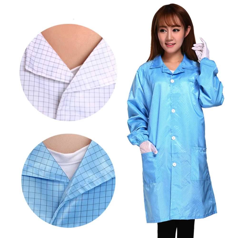 

Professional anti static conjoined work clothes dust-free factory workshop dust-proof clothes