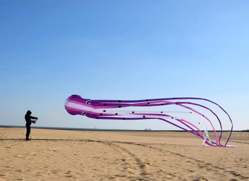 Большой воздушный змей-осьминог для взрослых мягкие воздушные змеи