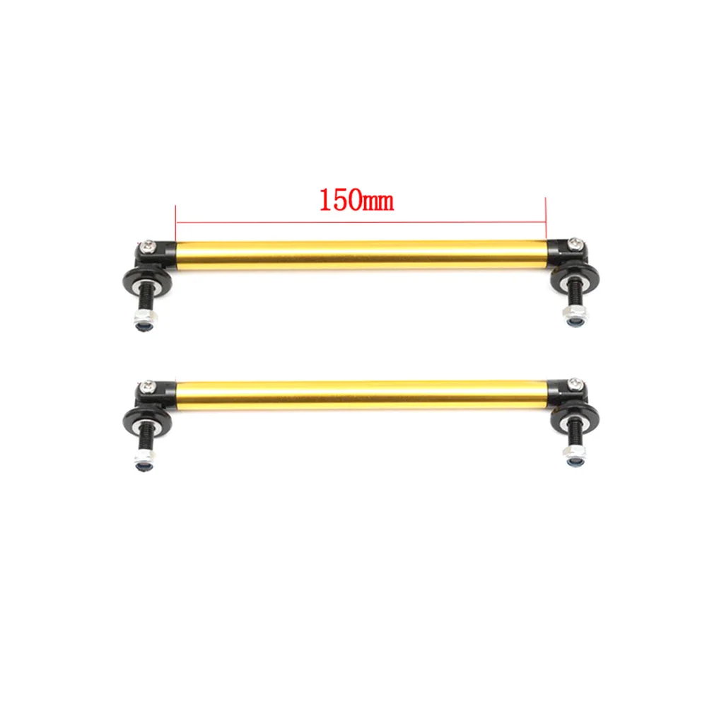 

150mm 2PCS Racing Car Retrofit Car Telescopic Surround Pull Rod Front Lip Pull Rod