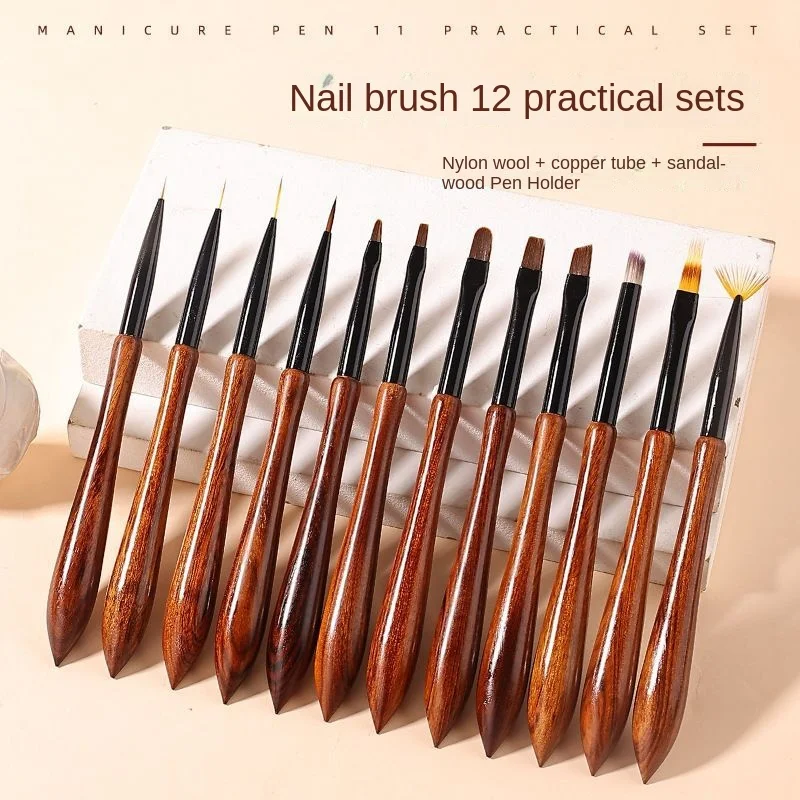 

Manicure Brush Set New UV Pen for Nail Beauty Shop Japanese round Head Pen Nail Beauty Paint Pen Line Drawing Pen