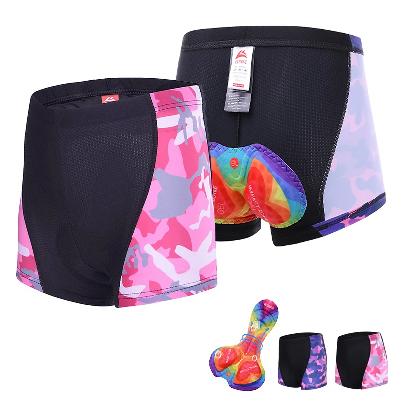 

Women's Cycling Underwear Bicycle Shorts Bike Panties Road Mtb Underpants Padded 9D Breathable Riding Sports Gym Briefs Knickers