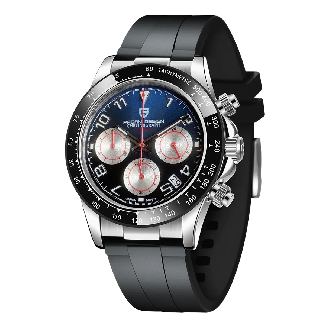 

PAGANI DESIGN New Men's Quartz Watches Fashion Ceramic Bezel Waterproof Watch Luxury Sapphire Glass Men Chronograph Stopwatch