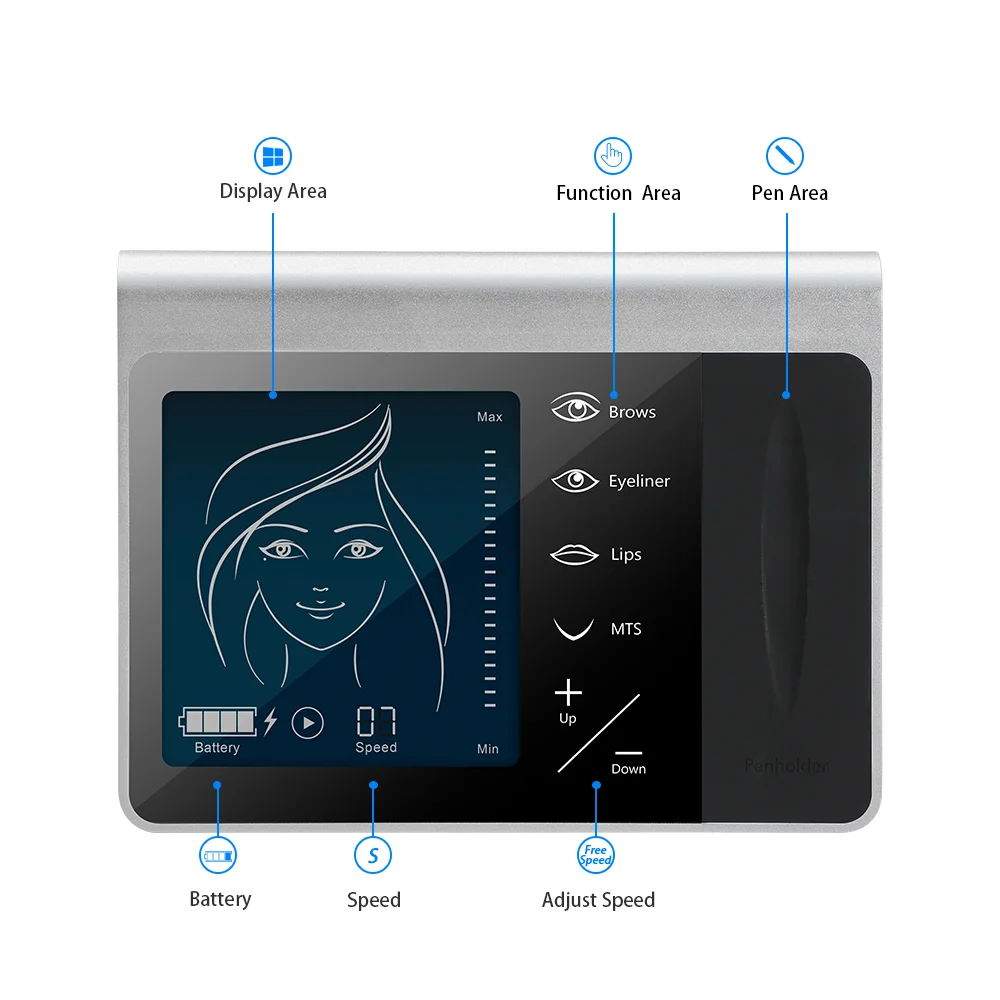 Карандаш для бровей цифровая микропигментация тату-машинка микропигментации