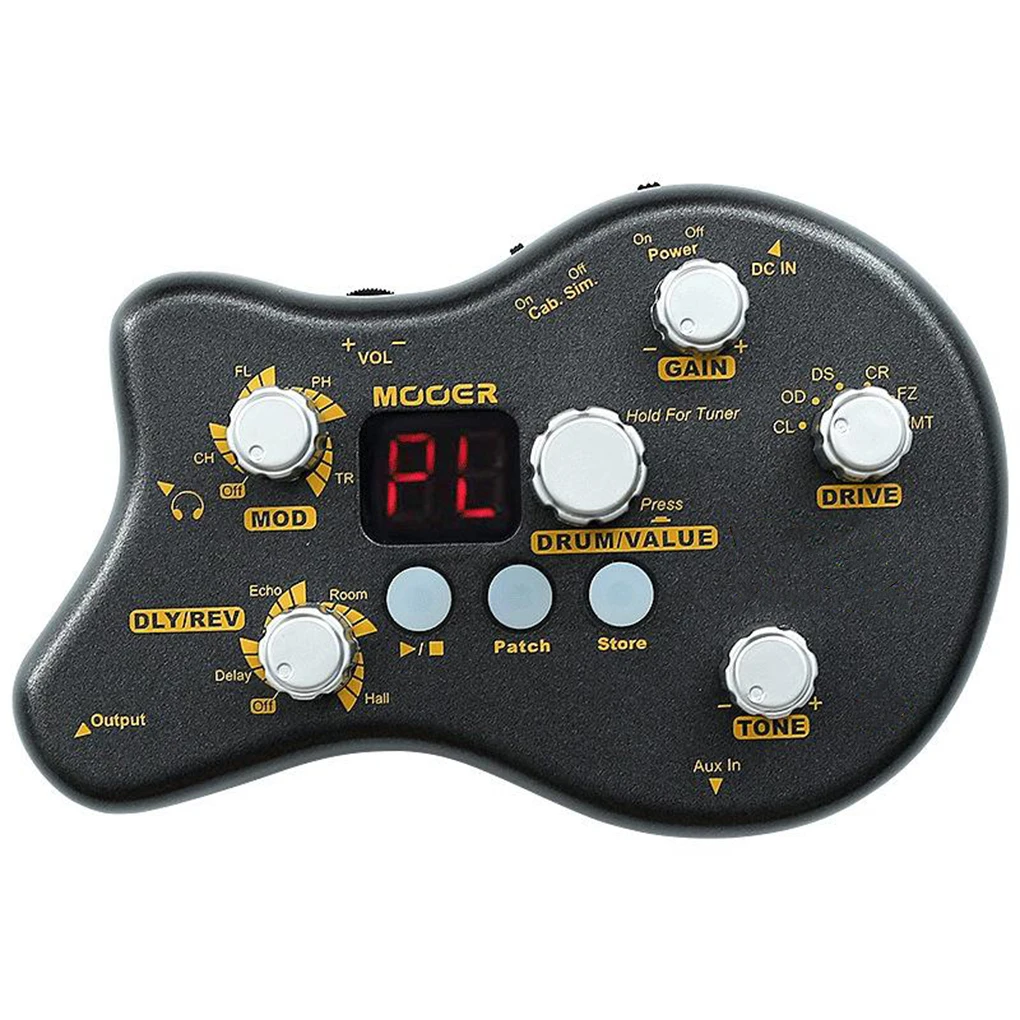 

Electric Guitar Multi-effects Processor Effect Pedal Drum Rhythms Music Instrument Spare Parts Repairing Accessory