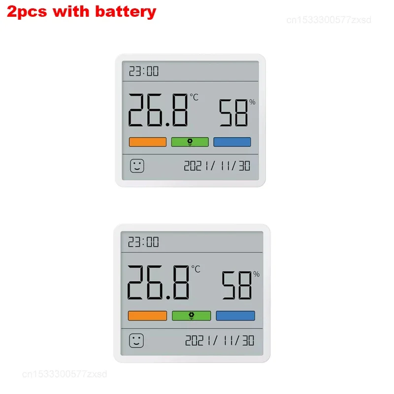 

Xiaomi DUKA Atuman ЖК-электронный цифровой измеритель температуры и влажности, часы, мини-датчик температуры и влажности, комнатный гигрометр