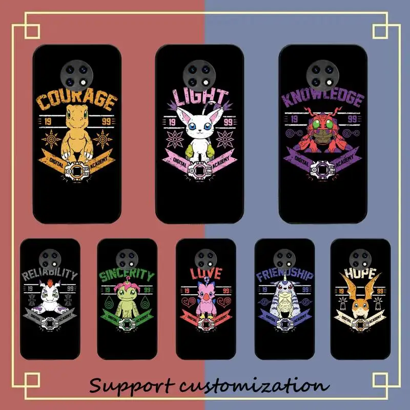 

Digital Monster Digimon Phone Case for Redmi 5 6 7 8 9 A 5plus K20 4X S2 GO 6 K30 pro