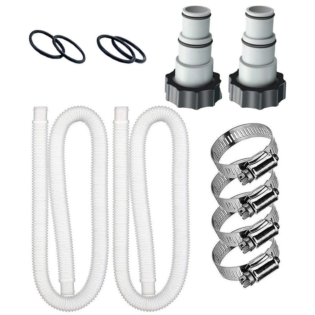 

Ensure Proper Pool Functionality with For Intex Replacement Hose Adapter A 2 Pack & 1 25 Diameter Pool Pump Hose 2Pack