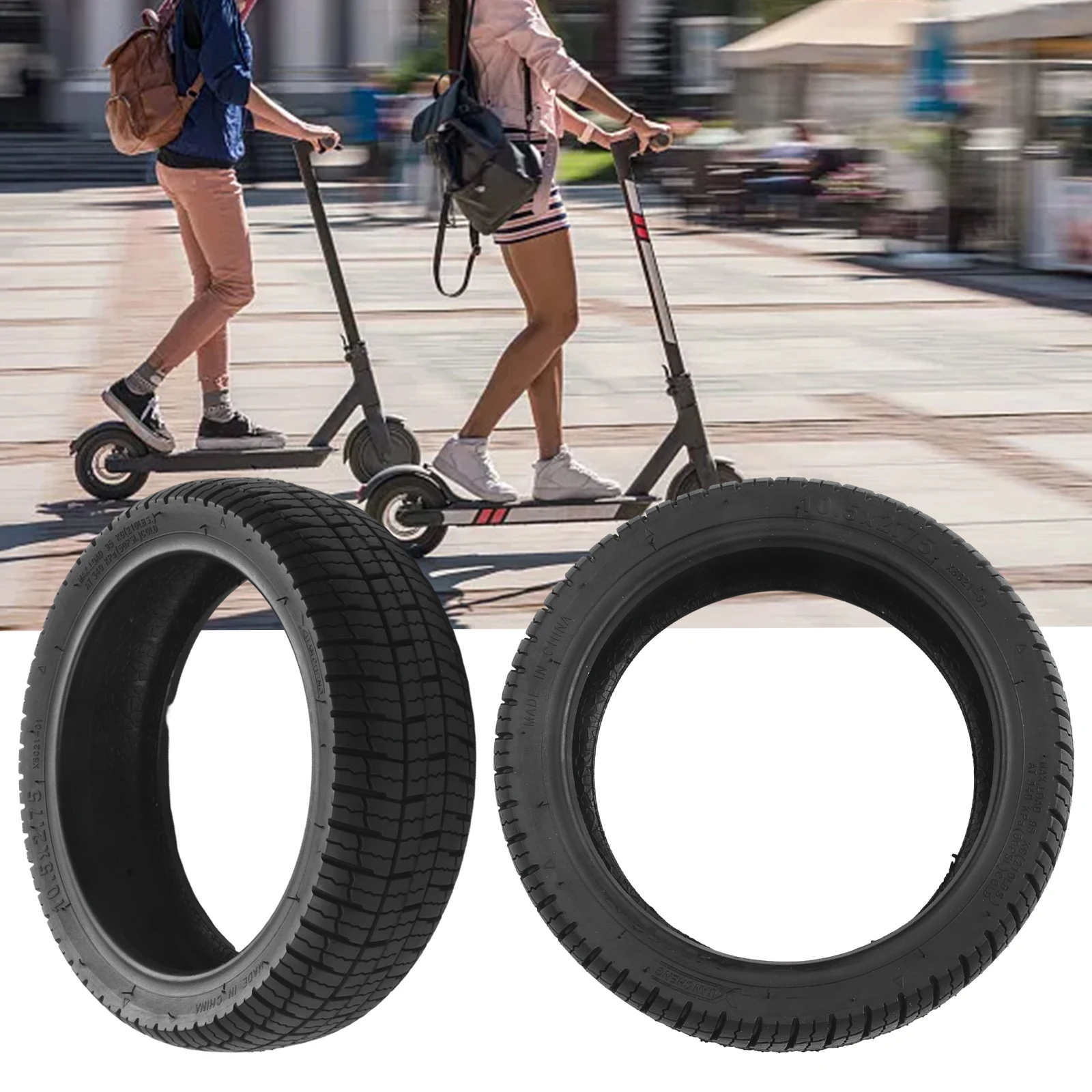 Бескамерная шина для скутера 10x2 75-7 электрический скутер Ninebot P100 P100s P65 бескамерный
