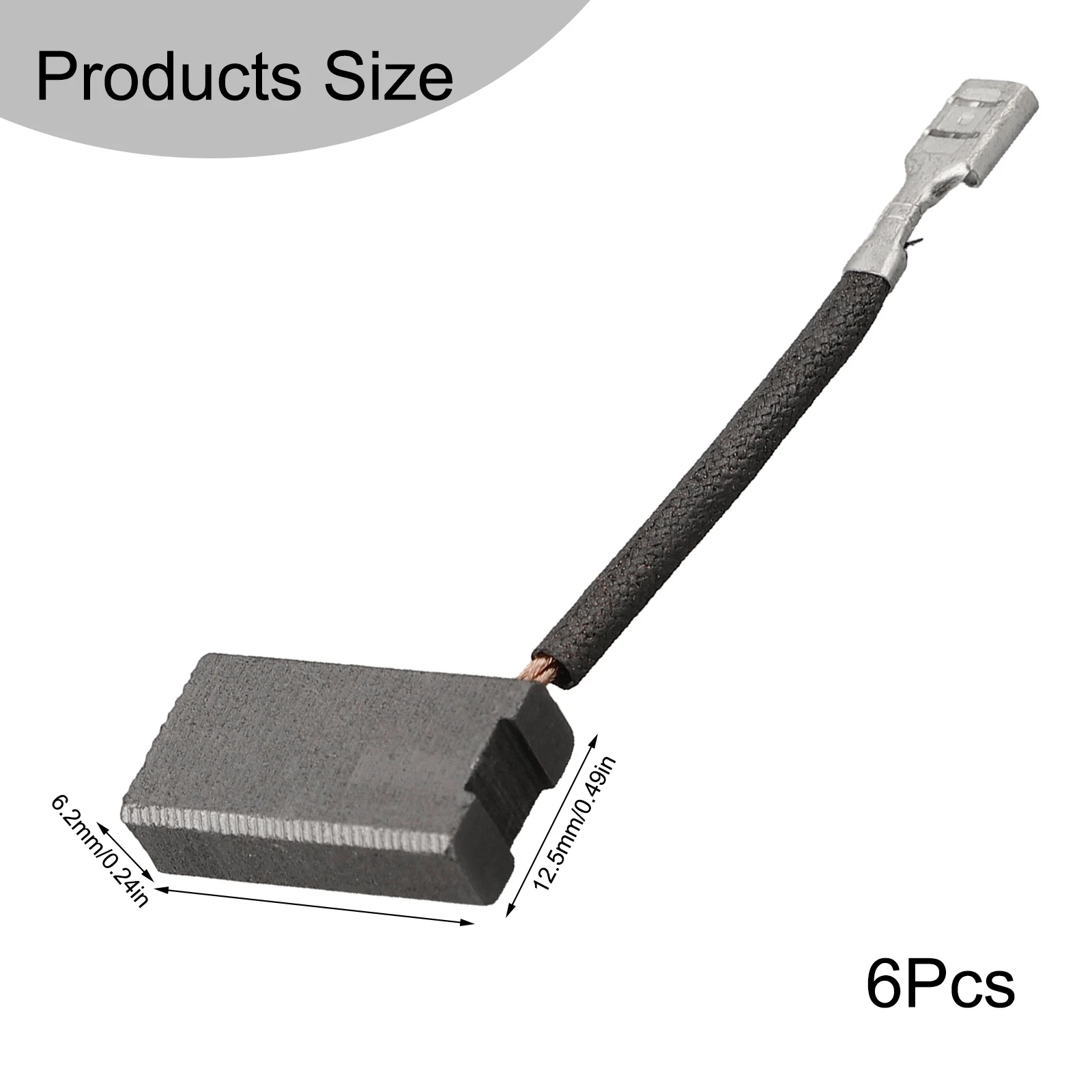 Щетки-щетки карбоновые совместимые с-381028-02-381028-08 - 6 шт.