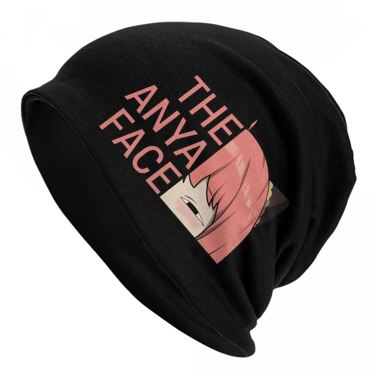 

Unisex The Cute Anya Face Slouchy Beanie Outfits Spy X Family Manga Bonnet Knitting Hats New Arrival Warm Caps Best Gifts Choice